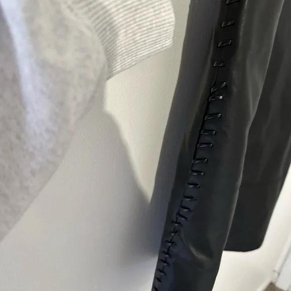 Free People Mini Leather Dress - Picture 4 of 7